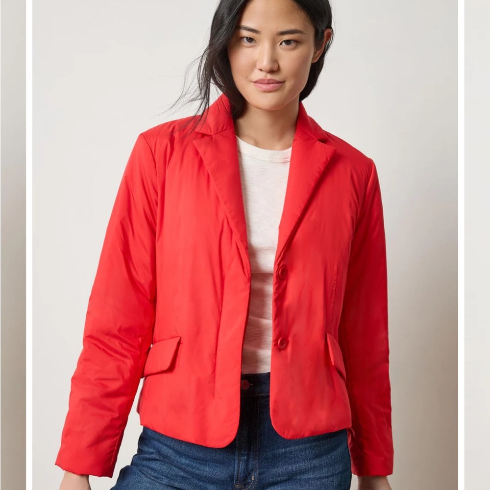 Lilla P Bold Red Women's Blazer